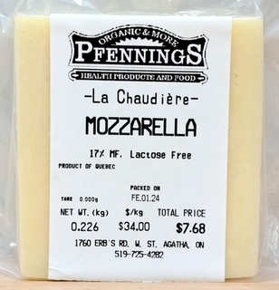 Cheese - Mozzarella (La Chaudiere)